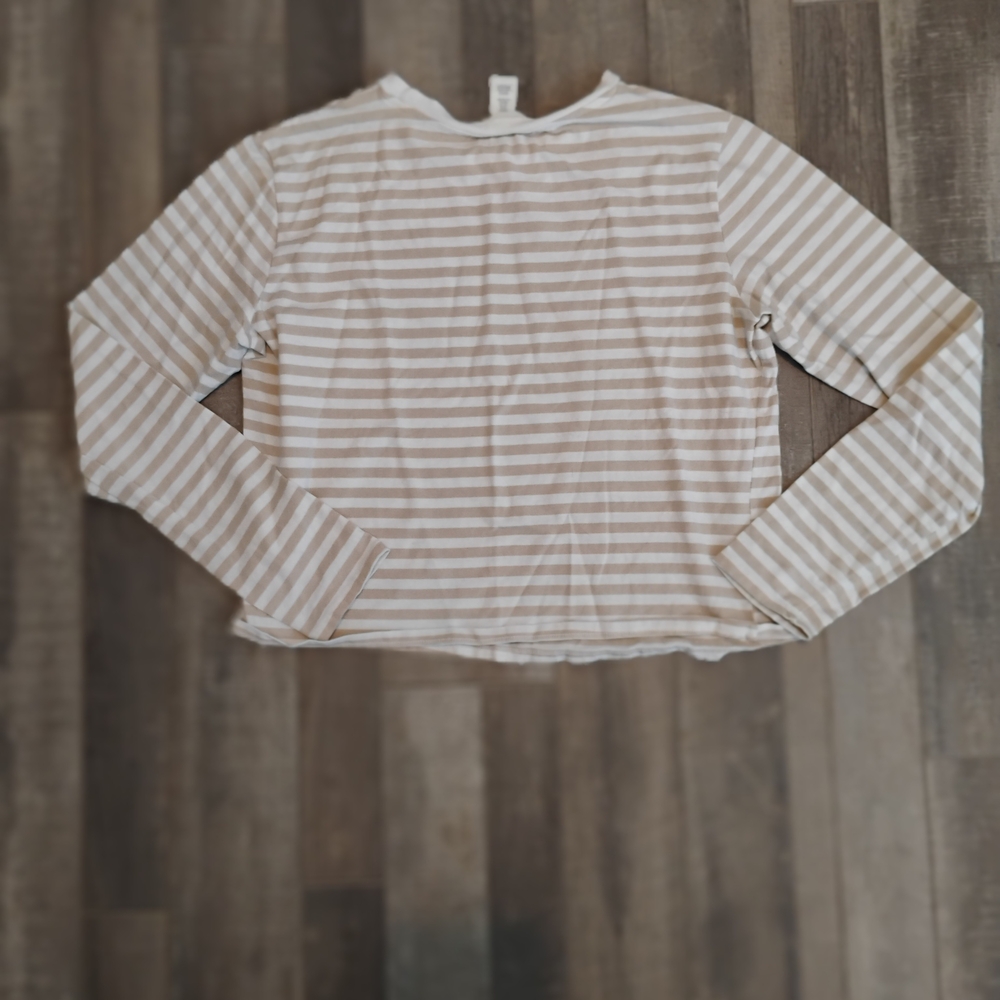 Striped Long Sleeve Top